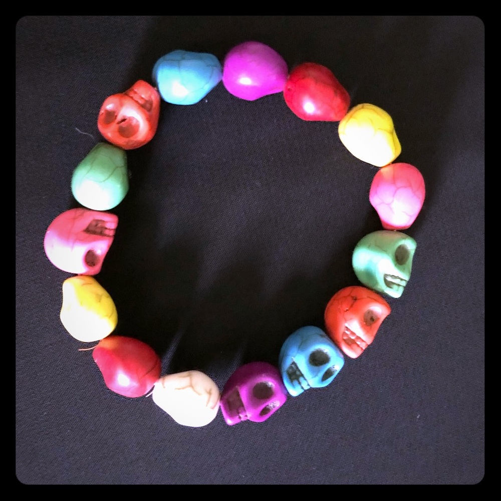 Colorful Skull Bracelet